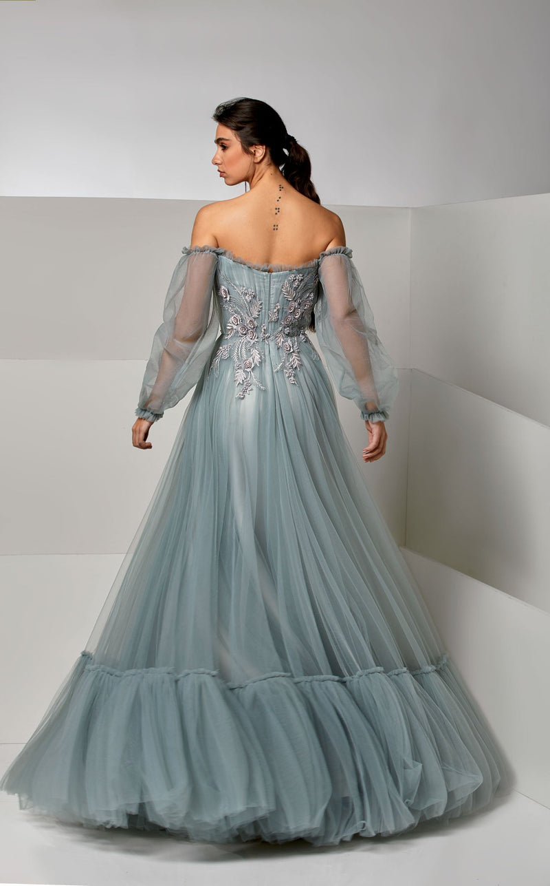 Modessa Couture M20287 Frosty-Green