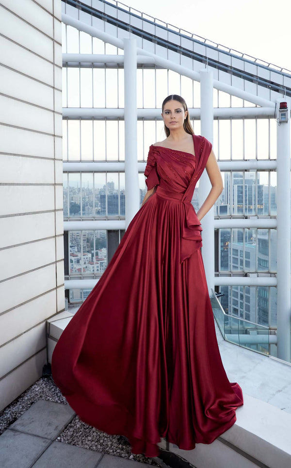 Modessa Couture M20302 Red