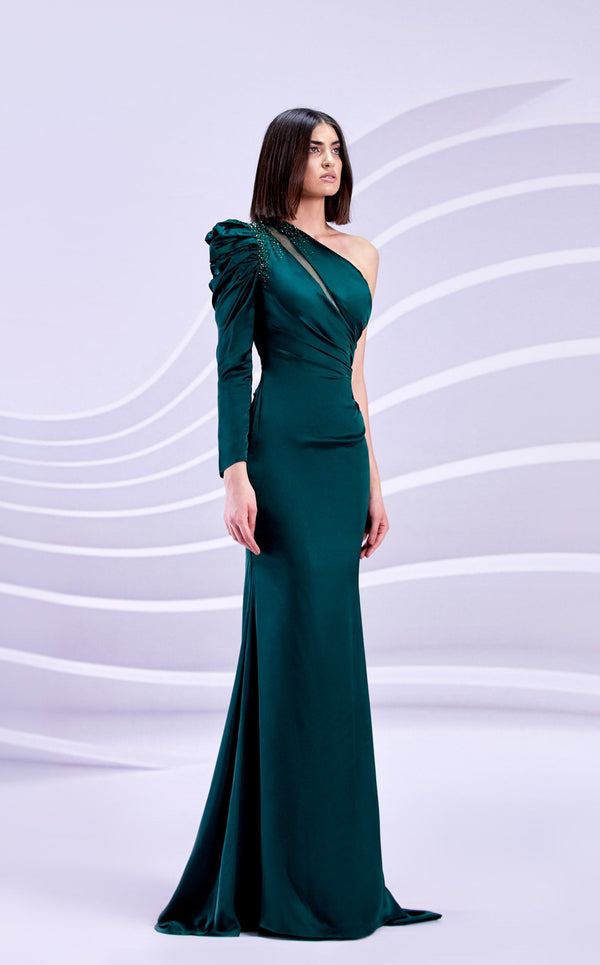 Modessa Couture M20307 Hunter-Green