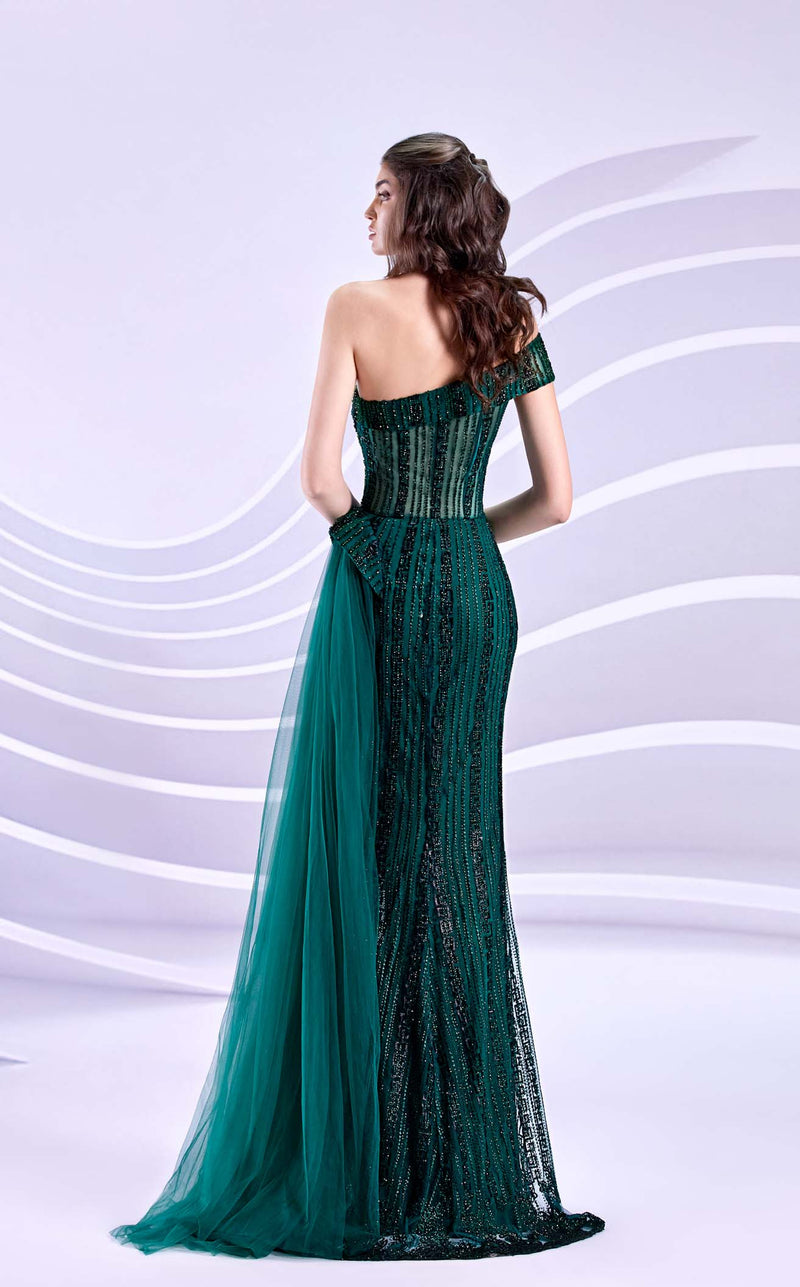 Modessa Couture M20311 Hunter-Green