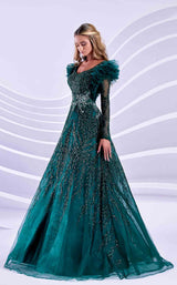 Modessa Couture M20318 Hunter Green