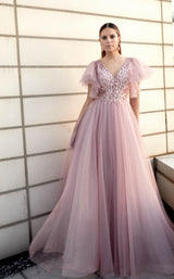 Modessa Couture M20331 Lilac-Marble