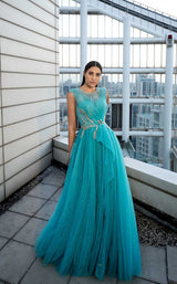 Modessa Couture M20332 Blue