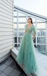 Modessa Couture M20338 Frosty-Green