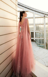 Modessa Couture M20347 Coral