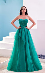 Modessa Couture M20352 Teal