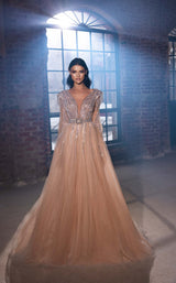 Modessa Couture M20362 Salmon