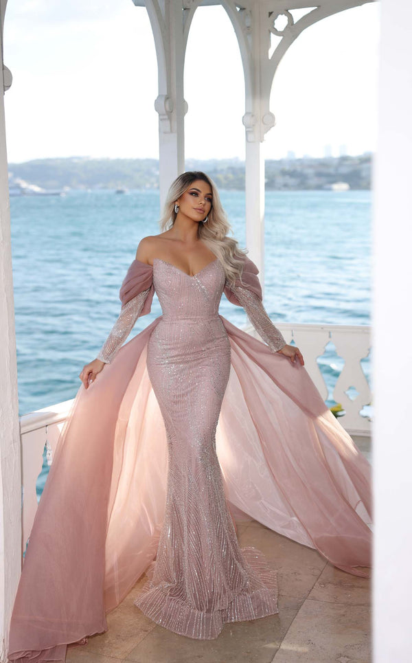 Modessa Couture M22403 Blush