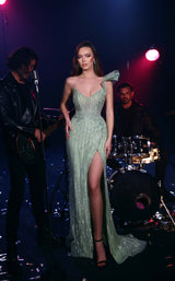Modessa Couture M23505 Light Green