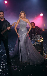 Modessa Couture M23533 Silver/Blue