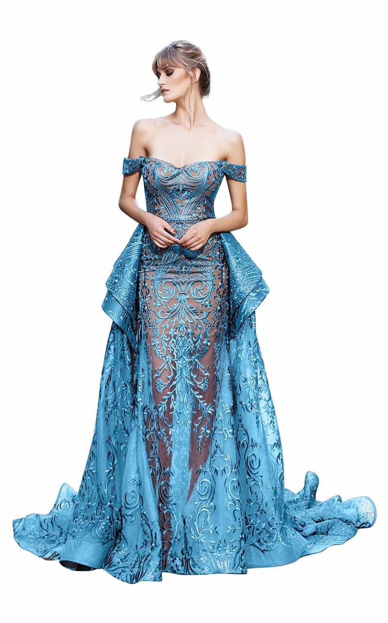 MNM Couture N0134 Prom Dress - Light Blue | NewYorkDress MNM Couture N0134 Prom Dress - Light Blue | NewYorkDress