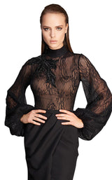 MNM Couture N0180 Black