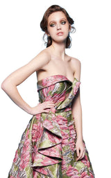 MNM Couture N0231 Green-Pink