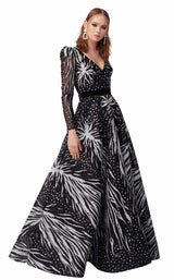MNM Couture N0262 Black/White