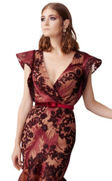 MNM Couture N0265 Burgundy