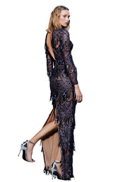 MNM Couture N0293 Navy-Blue