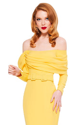 MNM Couture N0324 Yellow