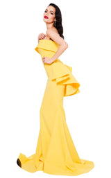 MNM Couture N0325 Yellow