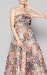 MNM Couture N0374 Multi Color