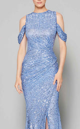 MNM Couture N0385 Light Blue