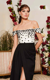 MNM Couture N0488 Black/White