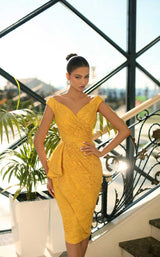 Daymor NC1091 Dress Saffron