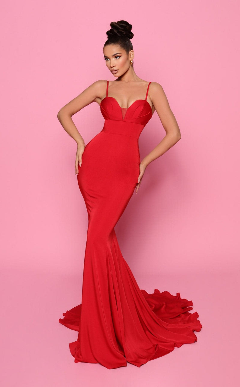 Nicoletta NP146 Dress Red
