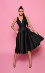 Nicoletta NP150 Dress Black