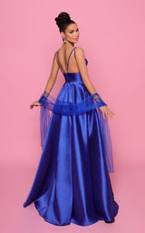 Nicoletta NP157 Dress Cobalt