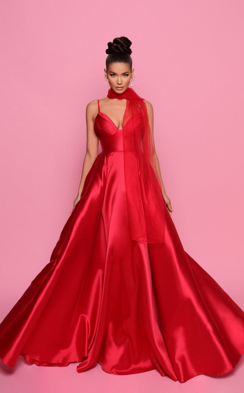 Nicoletta NP157 Dress Red