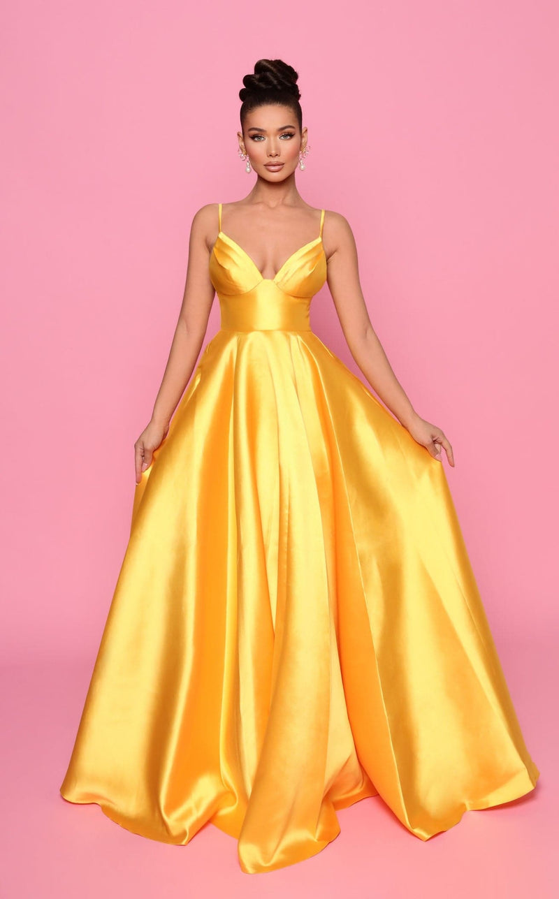 Nicoletta NP157 Dress Yellow