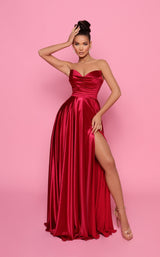 Nicoletta NP158 Dress Ruby