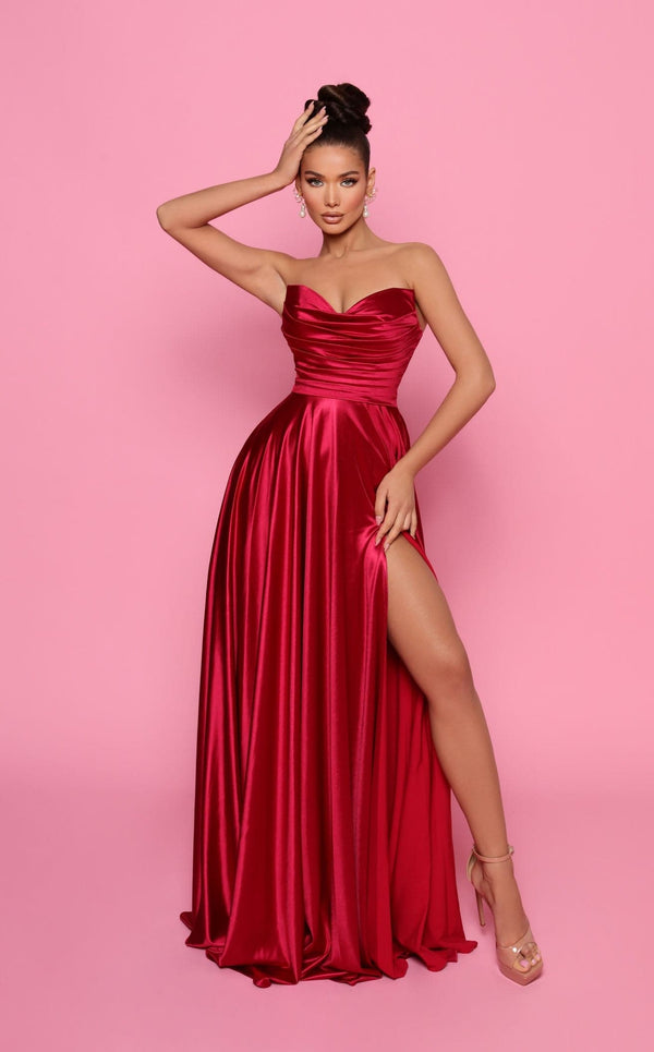 Nicoletta NP158 Dress Ruby
