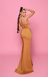 Nicoletta NP164 Dress Copper