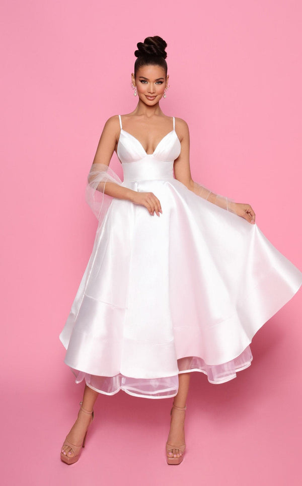 Nicoletta NP175 Dress Ivory