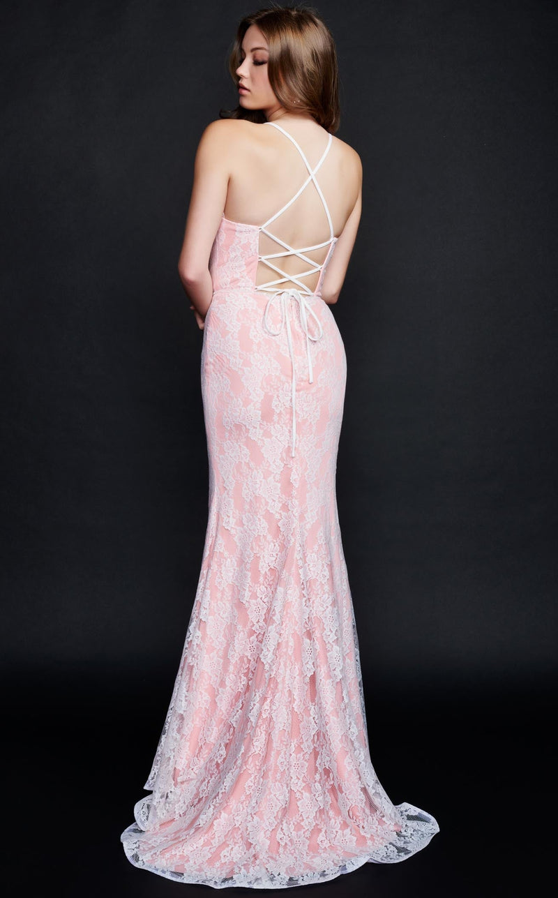 Nina Canacci 2313 Ivory/Pink
