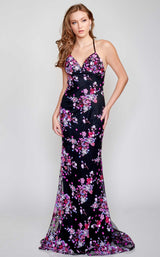 Nina Canacci 3176 Black Multi