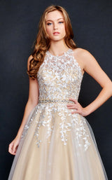 Nina Canacci 3188 White/Nude