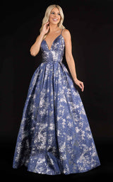 Nina Canacci 6554 Navy/Silver