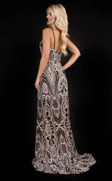 Nina Canacci 8194 Black-Rose-Gold