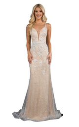 Nina Canacci 8195 Silver/Nude