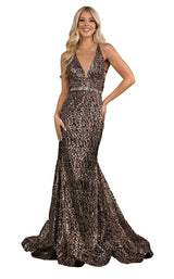 Nina Canacci 8197 Black-Rose-Gold