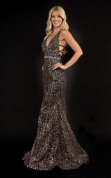 Nina Canacci 8197 Black-Rose-Gold