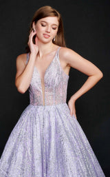Nina Canacci 8202 Lilac/Silver