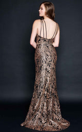 Nina Canacci 8203 Black-Rose-Gold