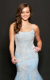 Nina Canacci 9120 Blue-Ivory