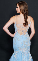 Nina Canacci 9120 Blue-Ivory