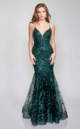 Nina Canacci 9123 Black/Green
