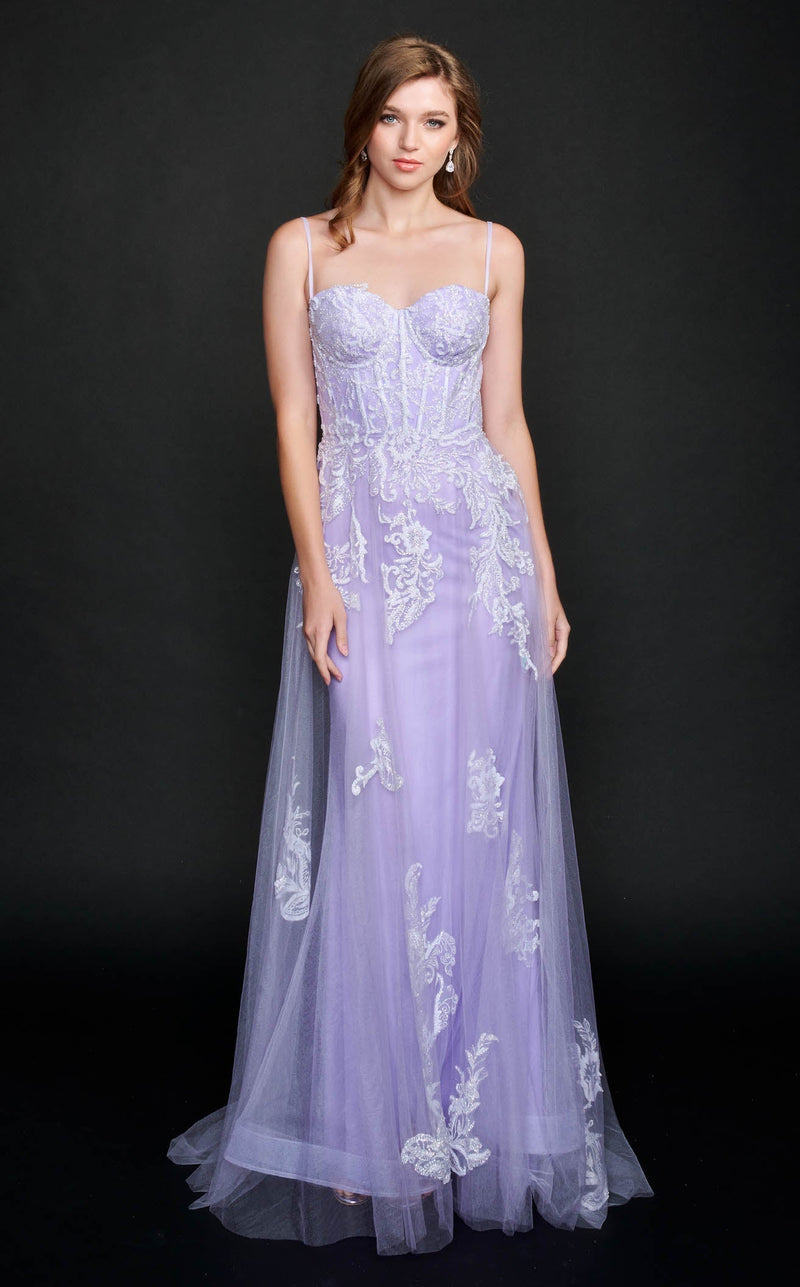 Nina Canacci 9132 Lilac/Ivory