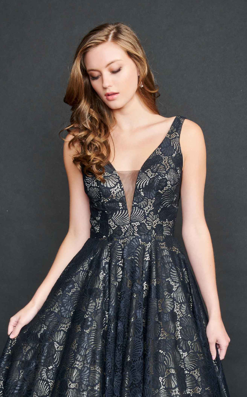 Nina Canacci 9140 Black-Nude